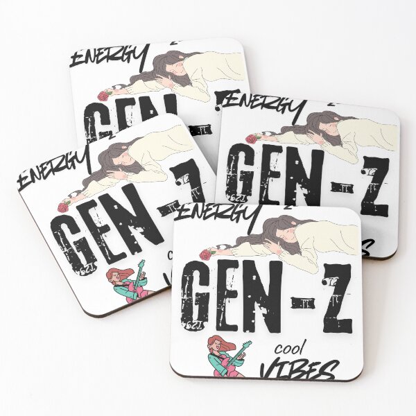 Item preview, Gen Z Low Energy Cool Vibes Aesthetic Design designed and sold by Greatimeshop.
