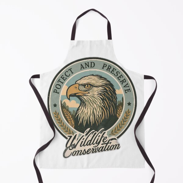 Item preview, Proteger y preservar la vida silvestre Conservación del águila Arte vintage designed and sold by Evergreen Horizon Works.