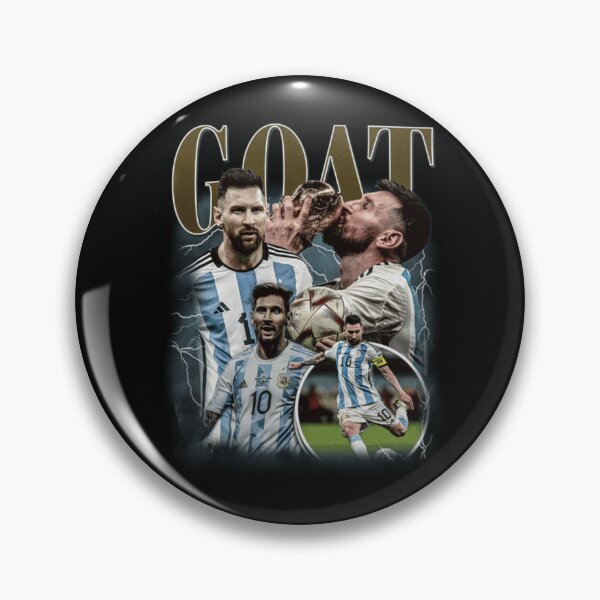 Item preview, Lionel Messi GOAT designed and sold by Soceitiz.