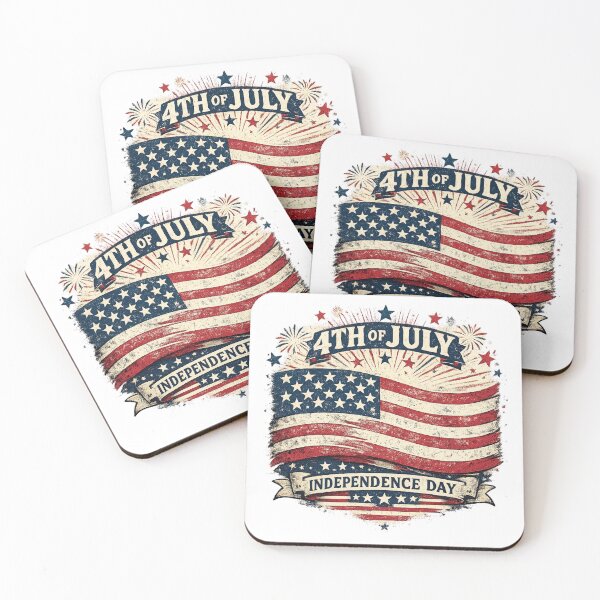 Item preview, Patriotic 4th of July USA Flag Vintage Independence Day designed and sold by muhammadkhafidh.