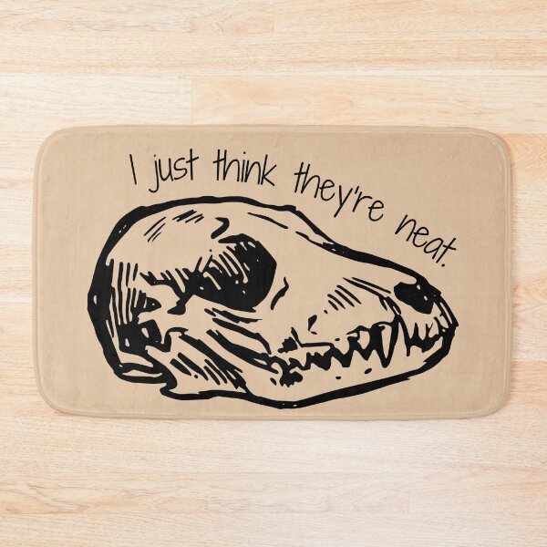 Item preview, I Just Think They’re Neat Skull Design designed and sold by Vileprint.