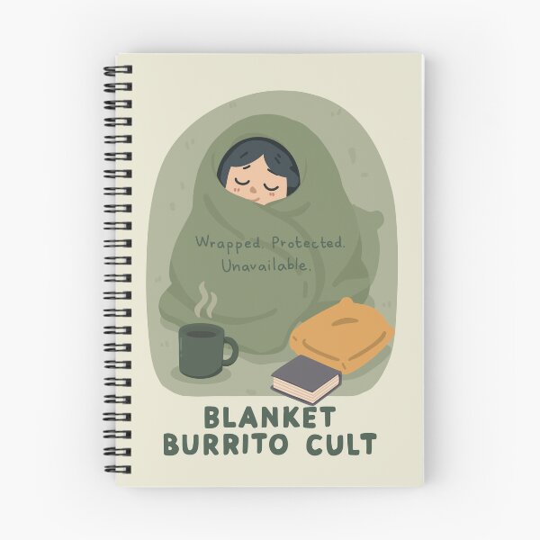 Item preview, Blanket Burrito Cult – Cozy Introvert & Homebody Comfort  designed and sold by thesalynn.
