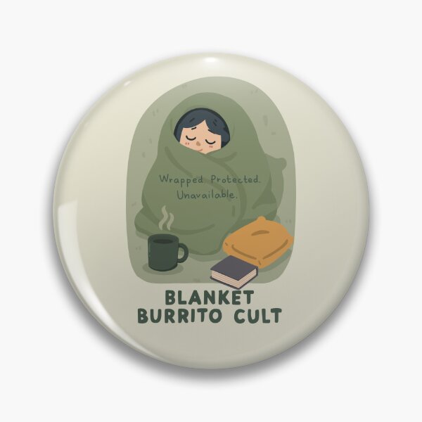 Item preview, Blanket Burrito Cult – Cozy Introvert & Homebody Comfort  designed and sold by thesalynn.