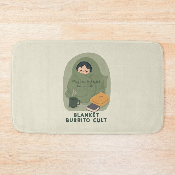 Item preview, Blanket Burrito Cult – Cozy Introvert & Homebody Comfort  designed and sold by thesalynn.