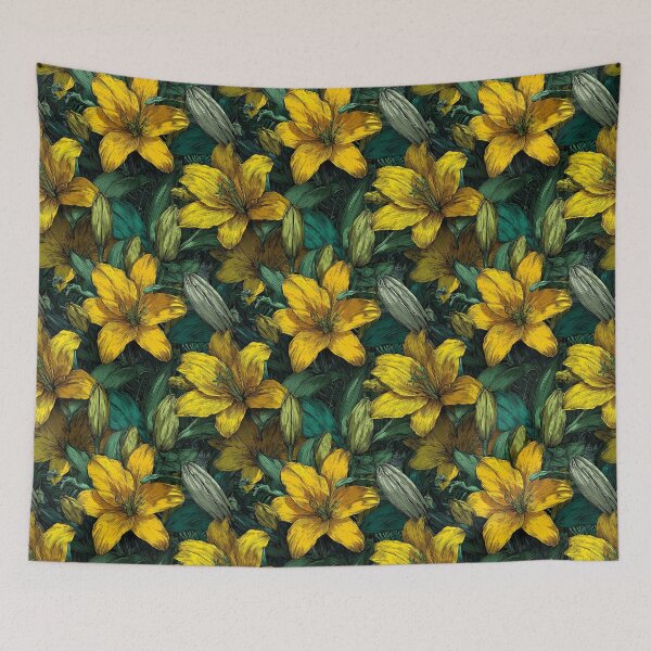 Item preview, Artistic Amaryllis  - Flower Garden Pattern   - Valentine'S Day Gifts designed and sold by RoyalStarsPatts.