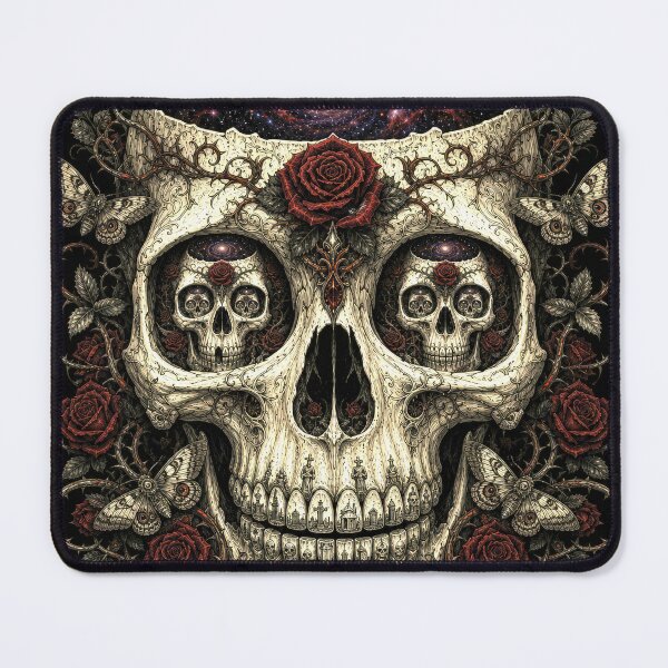 Item preview, Fractal Skull designed and sold by Cerafus.
