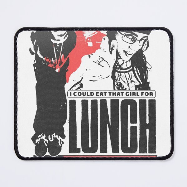 Item preview, Billie Lunch Fan Art Poster – I Could Eat That Girl For Lunch Print designed and sold by gringoods.