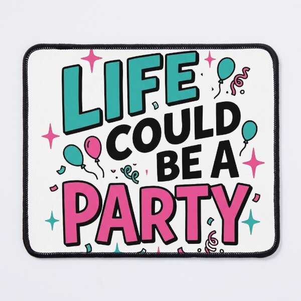 Item preview, Life Could Be A Party designed and sold by PlushFutura.