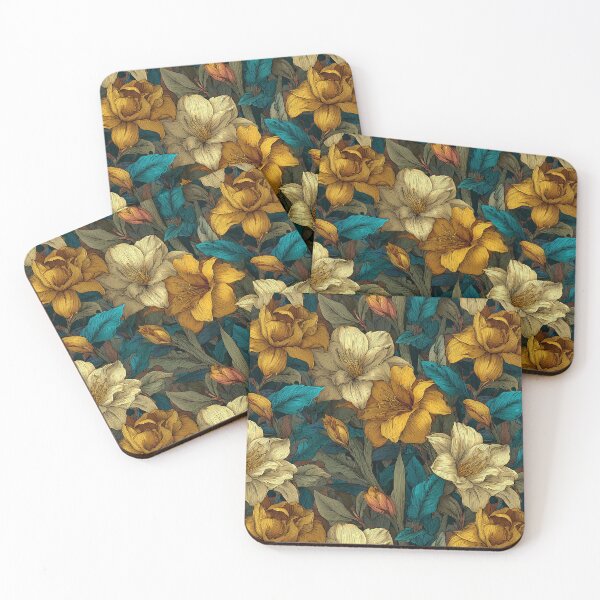 Item preview, Radiant Amaryllis Floral  - Retro Flower Floral   - Valentine'S Day Gifts For Her designed and sold by RoyalStarsPatts.