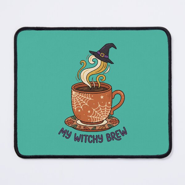Item preview, My Witchy Brew – Cute Halloween Coffee Cup Aesthetic. designed and sold by MyHappyArtShop.