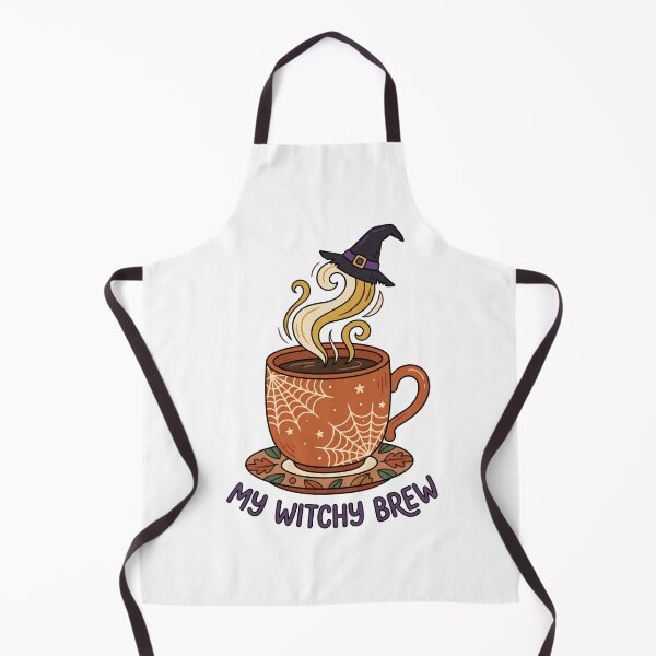 Item preview, My Witchy Brew – Cute Halloween Coffee Cup Aesthetic. designed and sold by MyHappyArtShop.
