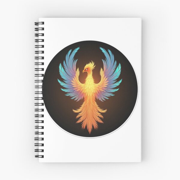 Item preview, Tiny phoenix made of glowing feathers designed and sold by kidoramagic.