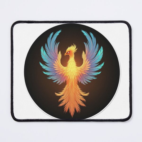 Item preview, Tiny phoenix made of glowing feathers designed and sold by kidoramagic.