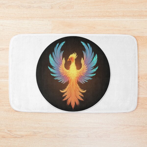 Item preview, Tiny phoenix made of glowing feathers designed and sold by kidoramagic.
