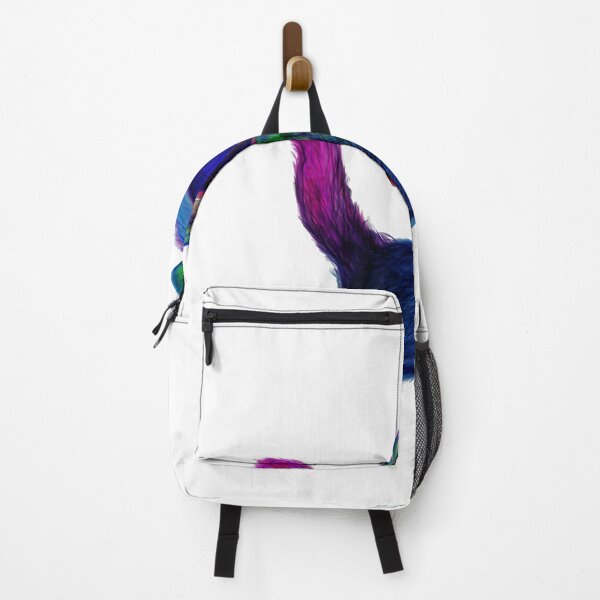Item preview, Colorful Abstract Furry Creature Rainbow Cat designed and sold by davidmalec.