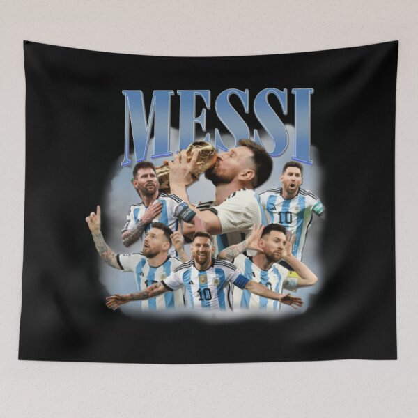 Item preview, Lionel Messi FIFA World Cup Champion designed and sold by Soceitiz.