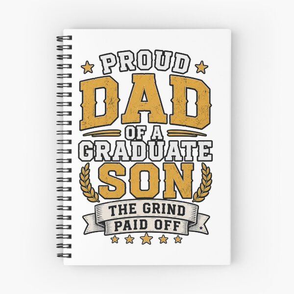 Item preview, Proud Dad of a Graduate Son Shirt The Grind Paid Off Graduation Gift for Father designed and sold by PINK FREE.