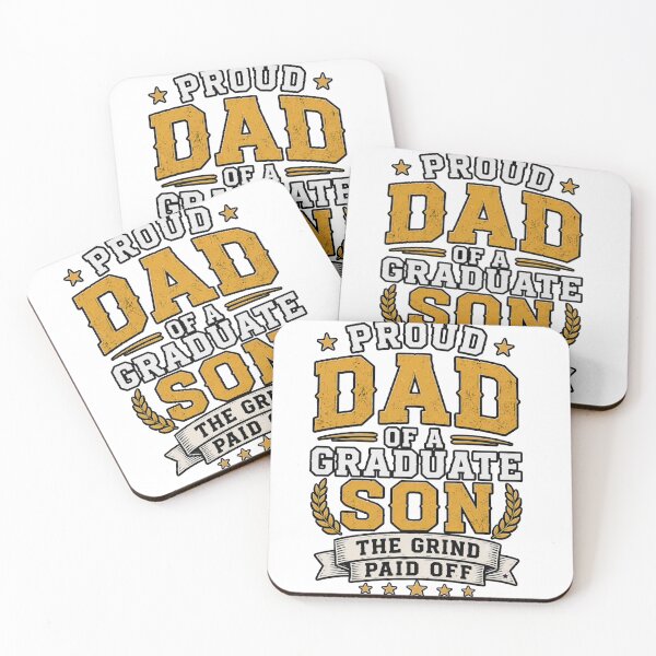 Item preview, Proud Dad of a Graduate Son Shirt The Grind Paid Off Graduation Gift for Father designed and sold by PINK FREE.