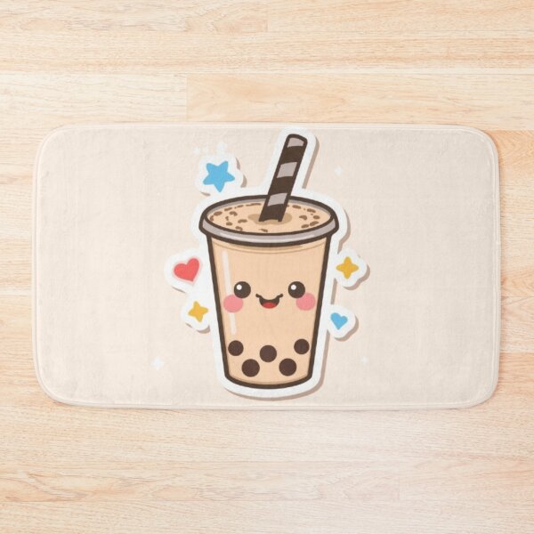 Item preview, Drink More Boba Kawaii Sticker designed and sold by Stylestickers55.