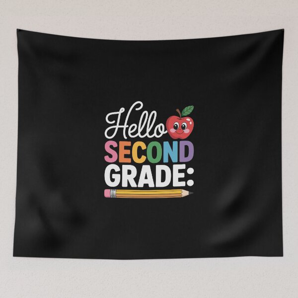 Item preview, Hello Second Grade designed and sold by jkrphoto.