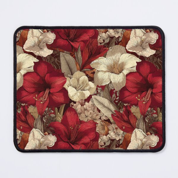 Item preview, Lush Amaryllis Texture  - Birthday Flower Pattern   - Wedding Anniversary Gifts designed and sold by RoyalStarsPatts.
