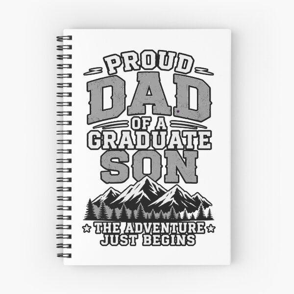 Item preview, Proud Dad of a Graduate Son Shirt The Adventure Just Begins Graduation Gift designed and sold by PINK FREE.