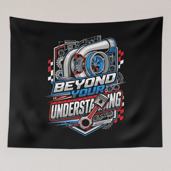 Item preview, Turbo Charged Automotive Mechanic Racing Performance Art designed and sold by ShadowArtEG.