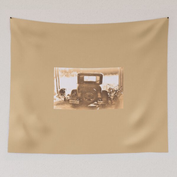 Item preview, "Tin Lizzie... Rear View"... prints and products designed and sold by Bob Hall©.
