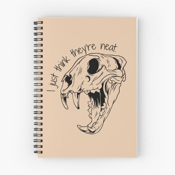 Item preview, I Just Think They’re Neat Skull Design designed and sold by Vileprint.