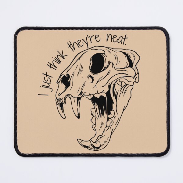 Item preview, I Just Think They’re Neat Skull Design designed and sold by Vileprint.