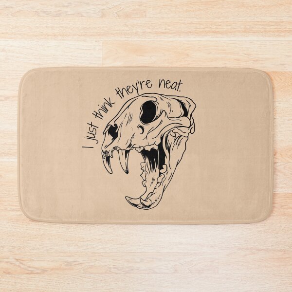 Item preview, I Just Think They’re Neat Skull Design designed and sold by Vileprint.