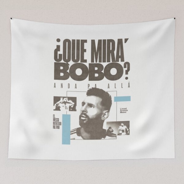 Item preview, Copy of Lionel Messi "Que Mira BoBo?" designed and sold by Soceitiz.