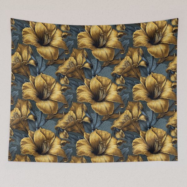 Item preview, Artistic Amaryllis  - Flower Garden Pattern   - Anniversary Gift Ideas designed and sold by RoyalStarsPatts.