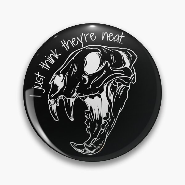 Item preview, I Just Think They’re Neat Skull Design designed and sold by Vileprint.