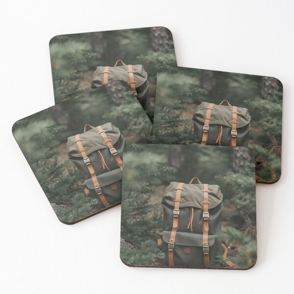 Item preview, Vintage Hiking Backpack Forest Adventure designed and sold by Evergreen Horizon Works.
