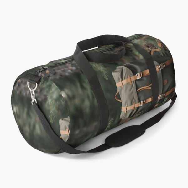 Item preview, Vintage Hiking Backpack Forest Adventure designed and sold by Evergreen Horizon Works.
