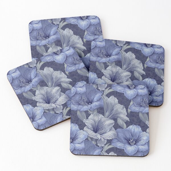 Item preview, Edgy Amaryllis Flower - Botanical Garden Pattern - Anniversary Gifts designed and sold by RoyalStarsPatts.