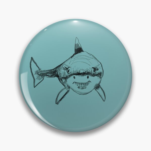 Item preview, Cute Shark Illustration designed and sold by penelopejade.