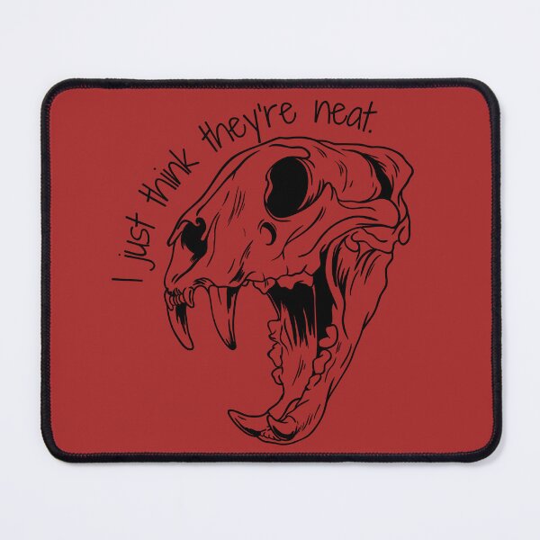 Item preview, I Just Think They’re Neat Skull Design designed and sold by Vileprint.