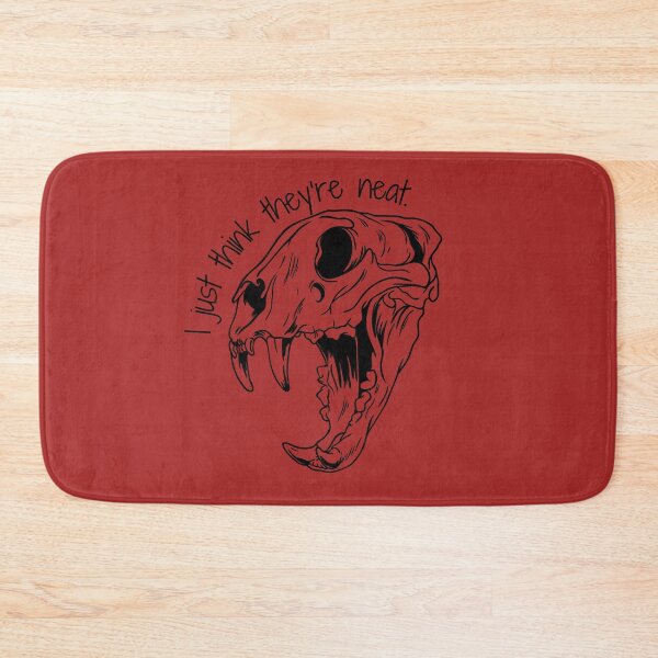 Item preview, I Just Think They’re Neat Skull Design designed and sold by Vileprint.