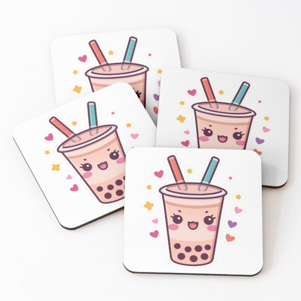 Item preview, Drink More Boba Kawaii Sticker designed and sold by Stylestickers55.