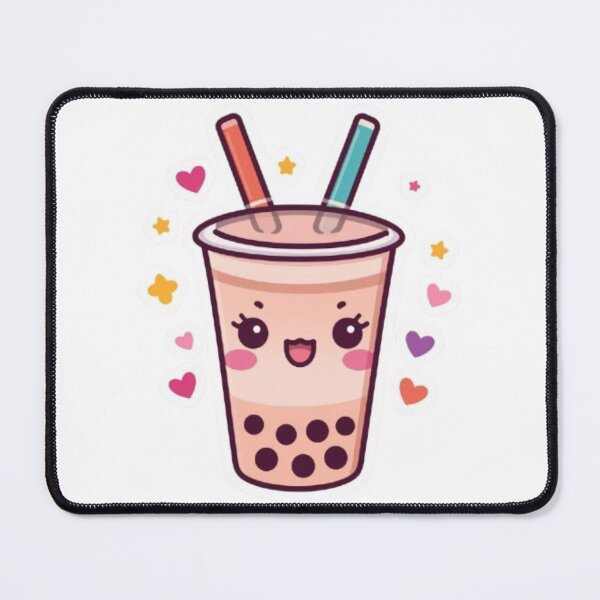 Item preview, Drink More Boba Kawaii Sticker designed and sold by Stylestickers55.
