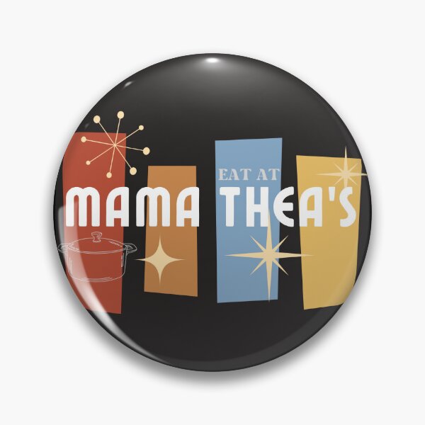 Item preview, Eat At Mama Thea's designed and sold by SpaceGardenArt.