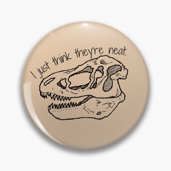 Item preview, I Just Think They’re Neat TRex Skull Design designed and sold by Vileprint.