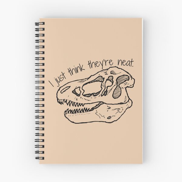 Item preview, I Just Think They’re Neat TRex Skull Design designed and sold by Vileprint.