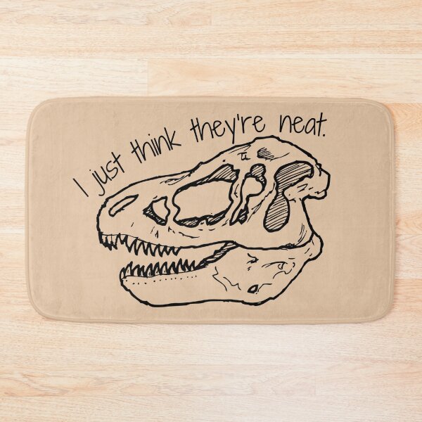 Item preview, I Just Think They’re Neat TRex Skull Design designed and sold by Vileprint.