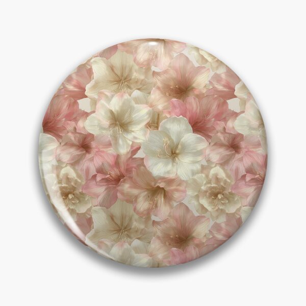 Item preview, Soft Amaryllis  - Retro Flower Floral   - Anniversary Gifts For Her designed and sold by RoyalStarsPatts.