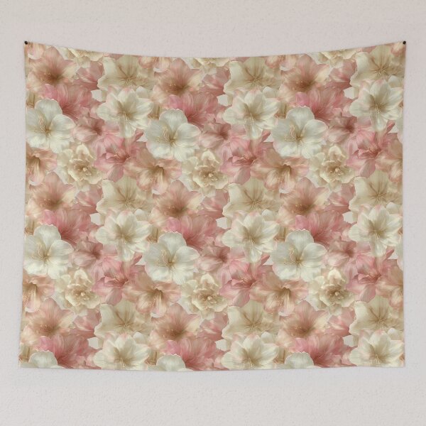 Item preview, Soft Amaryllis  - Retro Flower Floral   - Anniversary Gifts For Her designed and sold by RoyalStarsPatts.