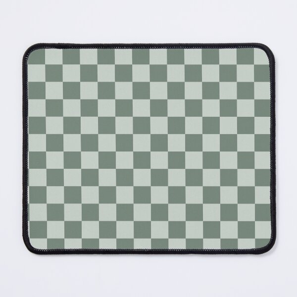 Item preview, Xanadu & gray checkered designed and sold by Mint + Midnight.