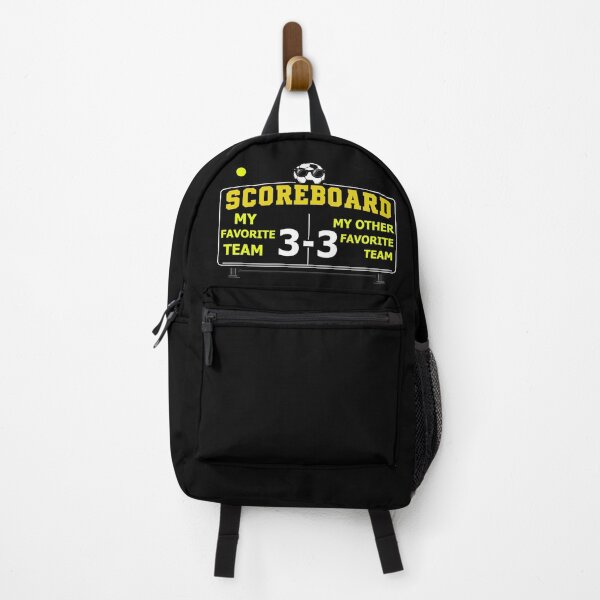 Item preview, Soccer Scoreboard Humor for the Indecisive Soccer Fan - Yellow designed and sold by Beachy.